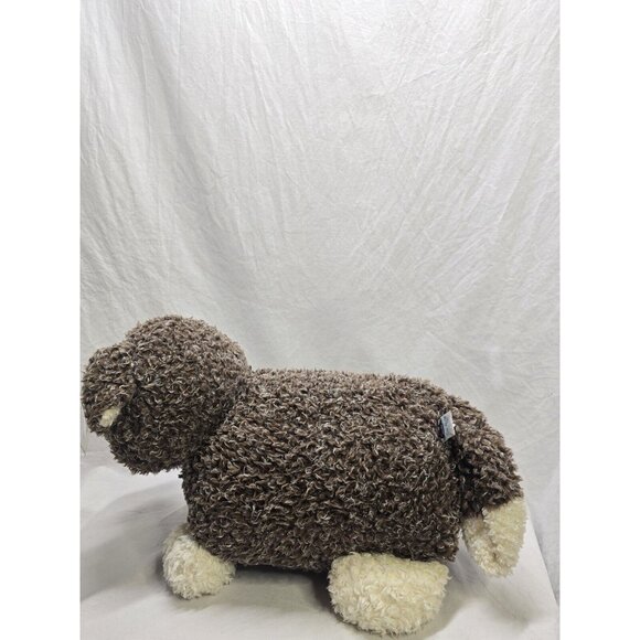 Jellycat Kush Puppy Dog Large Curly Plush Soft Toy Cushion - With Tags- Retired - Picture 13 of 14